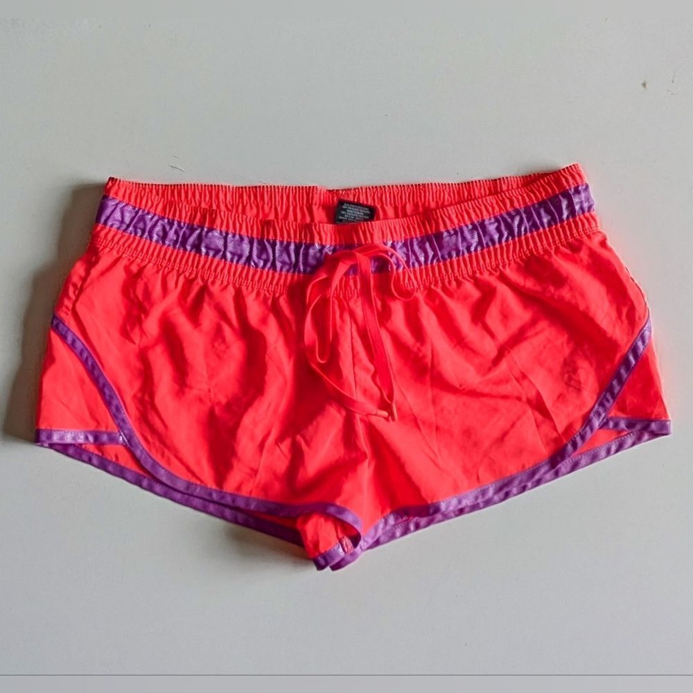 Aeropostale Live Love Dream Running/Track OrsngePurple Shorts (M)